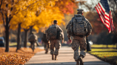 Veterans Walking Sm